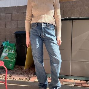 Levi's Straight Leg 501 Blue Jeans